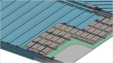 縦葺き30分耐火仕様【フリーハットⅡ型】