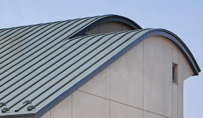 R屋根対応長尺縦葺き