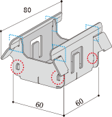 耐風圧と低コストを実現した高強度吊子