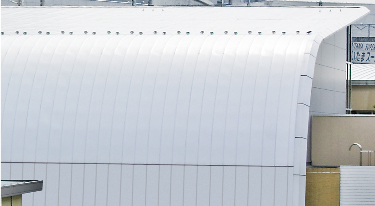 滑らかな曲線加工 半径6ｍ～