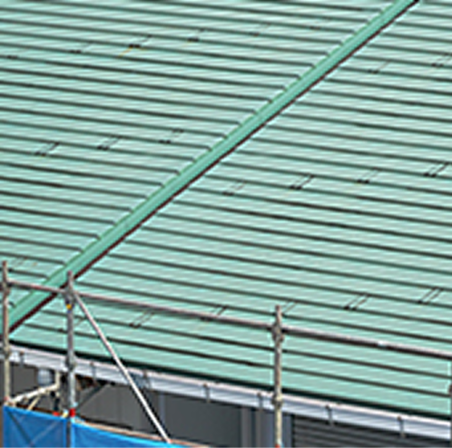 C 社倉庫【横葺き】カナディー