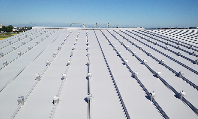 K市公文書館【縦葺き】富士ライン55