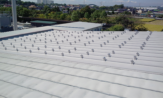 K市公文書館【縦葺き】富士ライン55