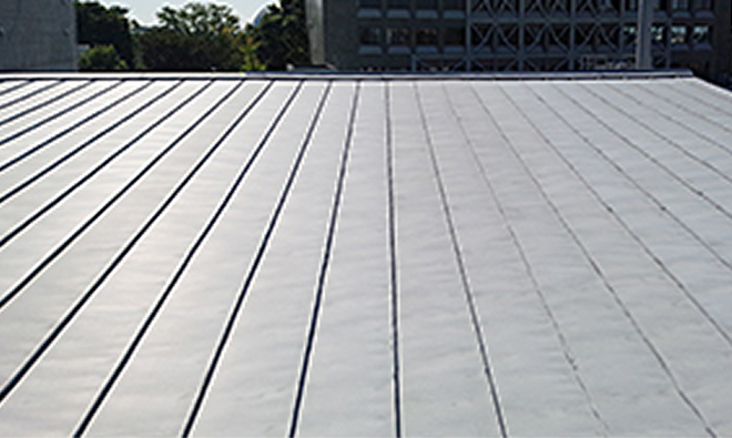 K市公文書館【縦葺き】富士ライン55