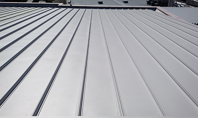 K市公文書館【縦葺き】富士ライン55