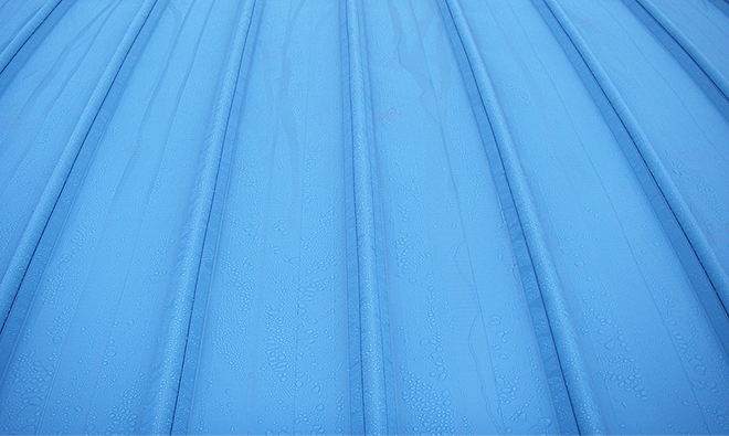 A小学校屋内運動場【縦葺き】瓦棒カバールーフ