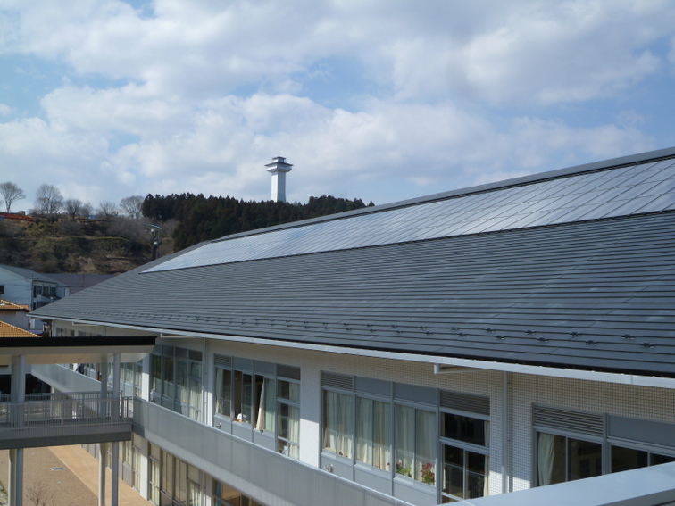 喜連川地区統合小学校   【横葺き】タイマルーフＴ型