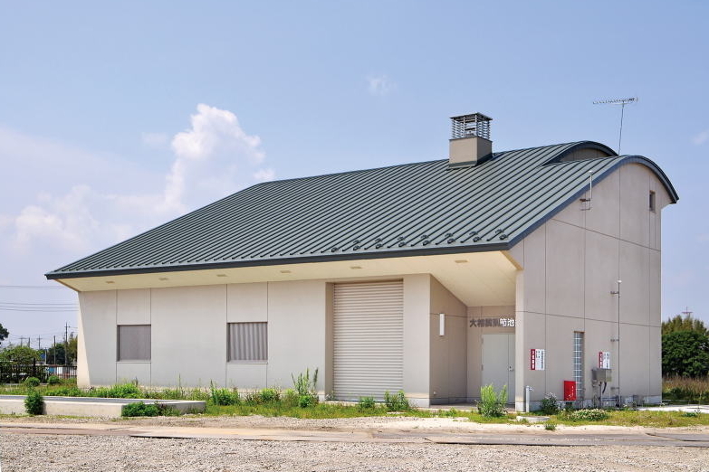 大相模調節池排水機場  【縦葺き】フリーハットⅡ型