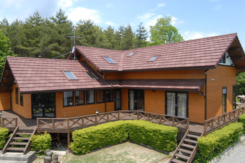 某別荘  【金属瓦】洋瓦王