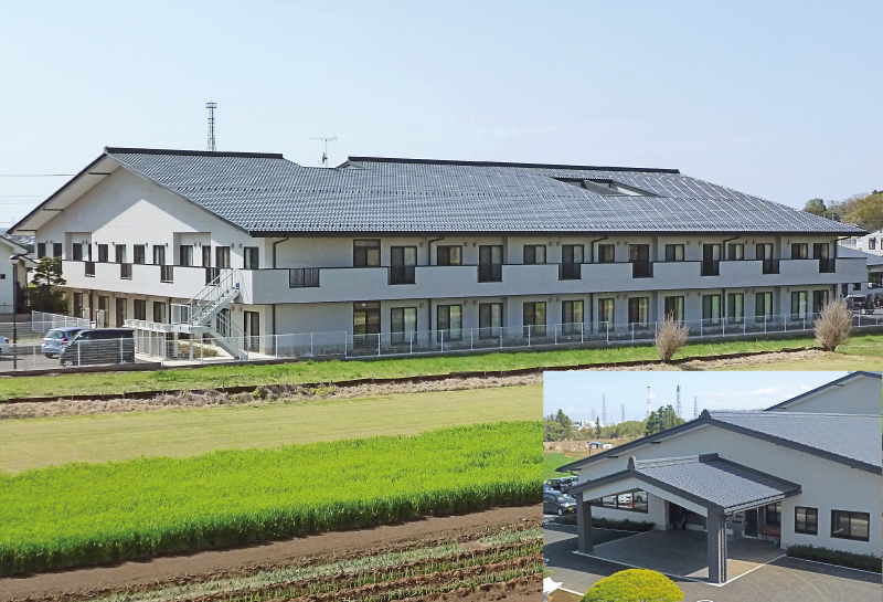 ほほえみ会雅荘  【金属瓦】カナメルーフ