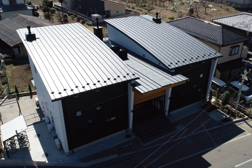 本庄市内 某社員寮【縦葺き】富士ライン55