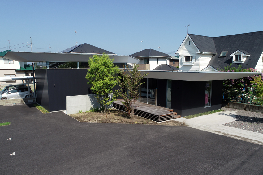 美容室ヒトノビ【縦葺き】富士ライン55