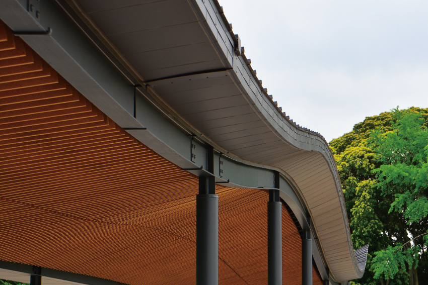 夢の島公園アーチェリー場【縦葺き】スタンディングロック