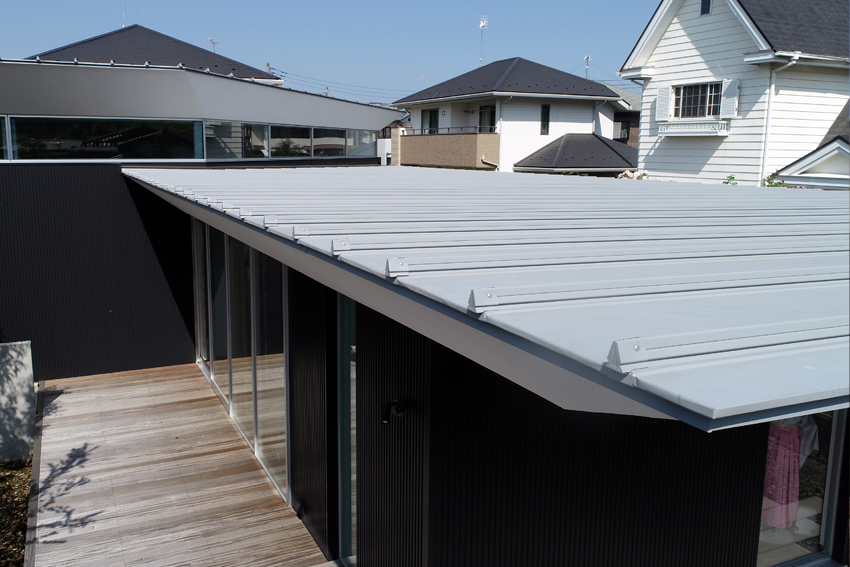 美容室ヒトノビ【縦葺き】富士ライン55