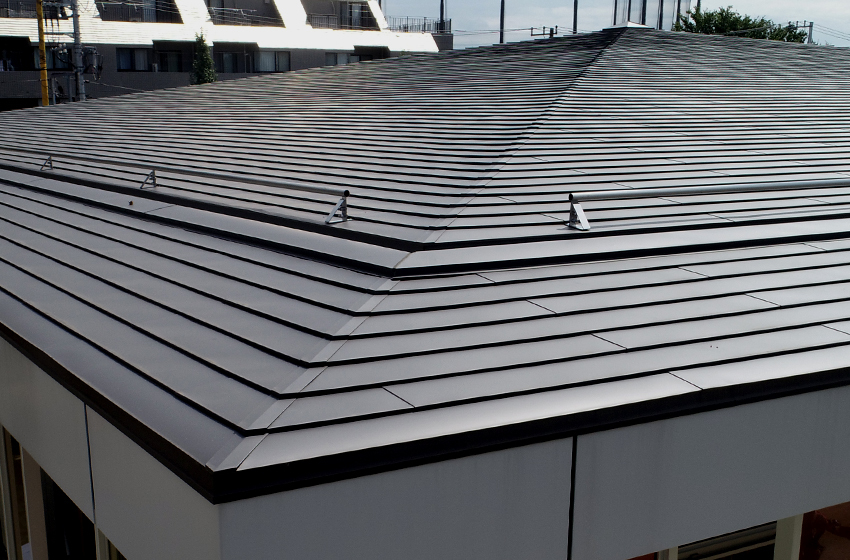 大蔵ふたば保育園【横葺き】タイマルーフＭ型